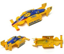 1pc 1989 TYCO Slot Car Formula One F1 Kraco 18 Andretti Indy F-1 BODY ONLY 8987