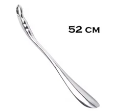 20" Long Handle Comfortable Metal Shoe Horn