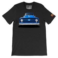 1953 F100 pickup truck The Legend Classic Car T-shirts Made in USA