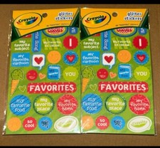 Crayola Glitter Stickers Pack of Two