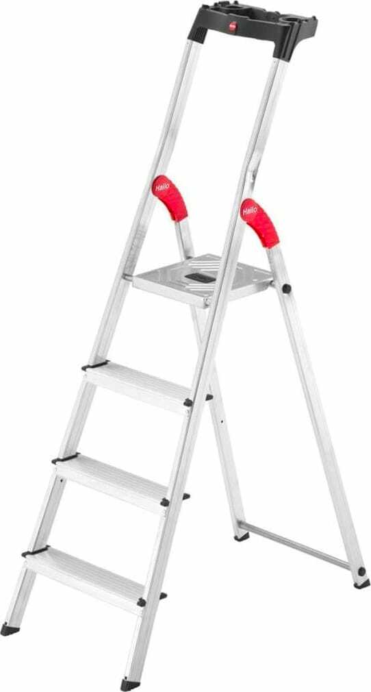 HAILO Scala alluminio 4 gradini Domestica h 260 cm 8160-401 L60