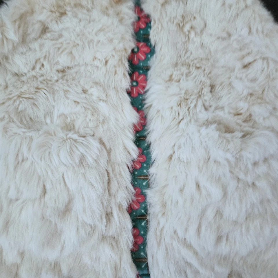 Matilda Jane 14 Once Upon A Time Snow Queen Reversible Furry Vest LA1-146 - Image 2 of 3