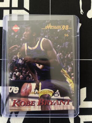 #56 Kobe Bryant 1998 Collectors Edge Impulse Double Sided Michael Olowokandi