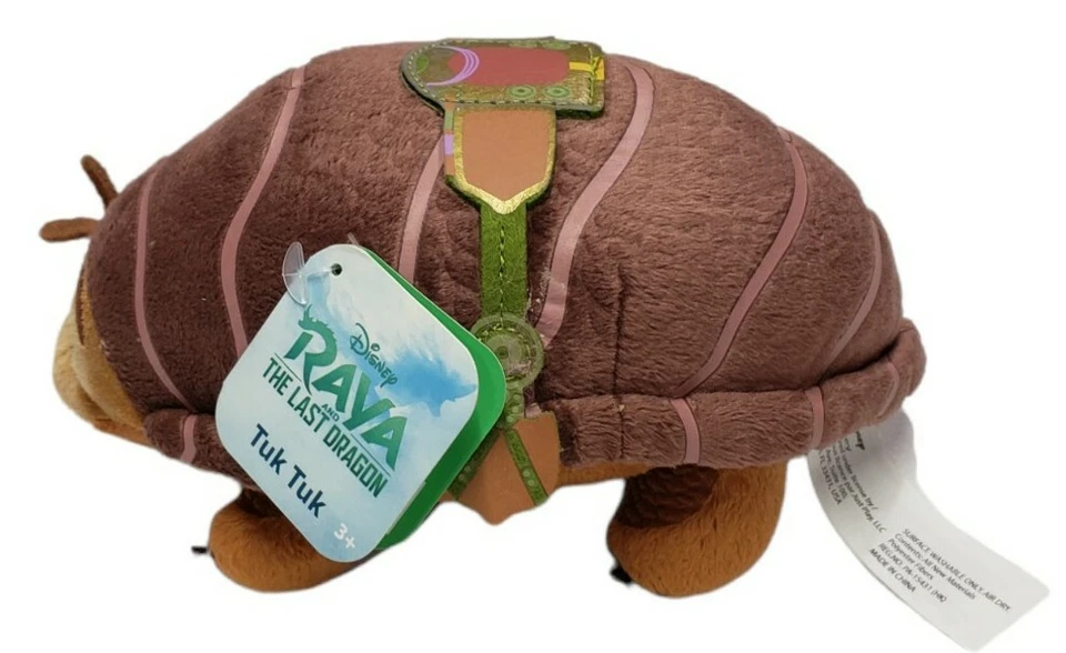 Disney Raya y el último dragón TUK TUK 7" peluche juguete coleccionable nuevo con etiquetas Foto 3 de 4