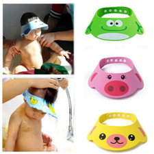 1PC ADJUSTABLE BABY KIDS SHAMPOO BATH BATHING SHOWER HAT WASH HAIR