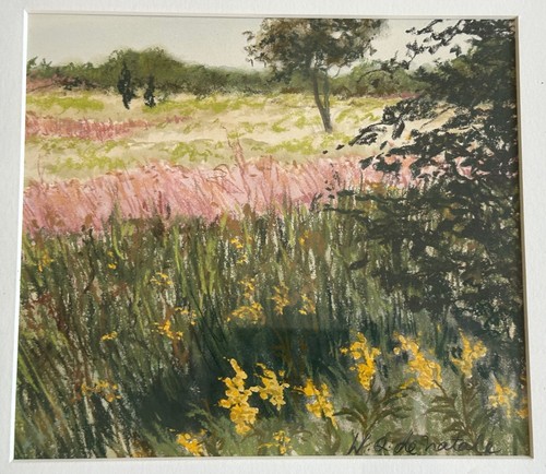 DeNatale (1941-2020): LUSH MEADOW, Original Artwork, 1980s - Picture 2 of 6