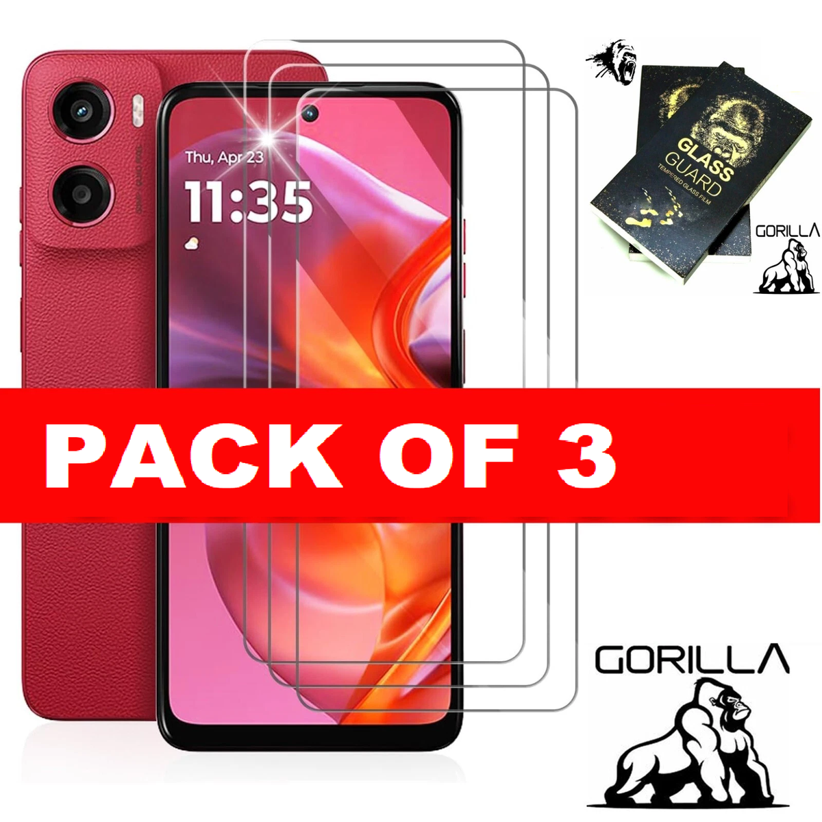 HOMEMO 2 Pack For Motorola Edge 2024 Screen Protector, 9H Hardness - View #9