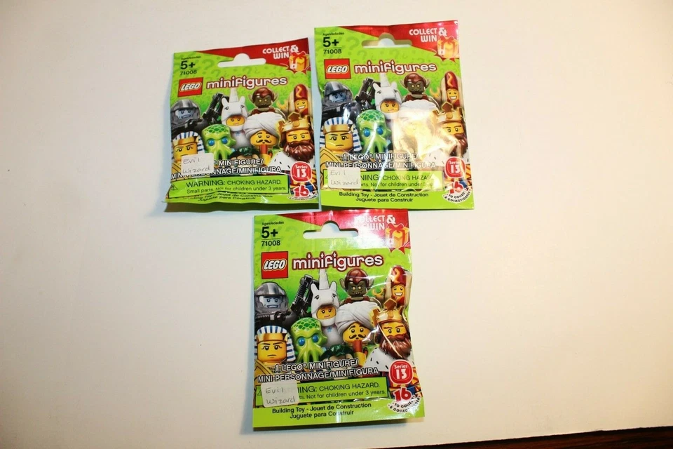 LEGO Minifigures Series 13 (71008) EVIL WIZARD New Factory Sealed Retired (2015) - Image 3 of 3