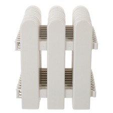  10 Pcs Small White Picket Fence Little Fences for Garden The Border Flower Bed