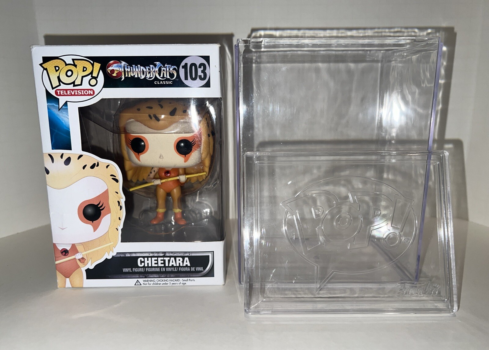 Cheetara #103 Used Funko Pop! Thundercats - W/Hard Pop Protector, Box Damage