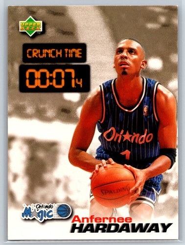 1997 Upper Deck Nestle Crunch Time Anfernee Hardaway Crunch Time Insert #CT24