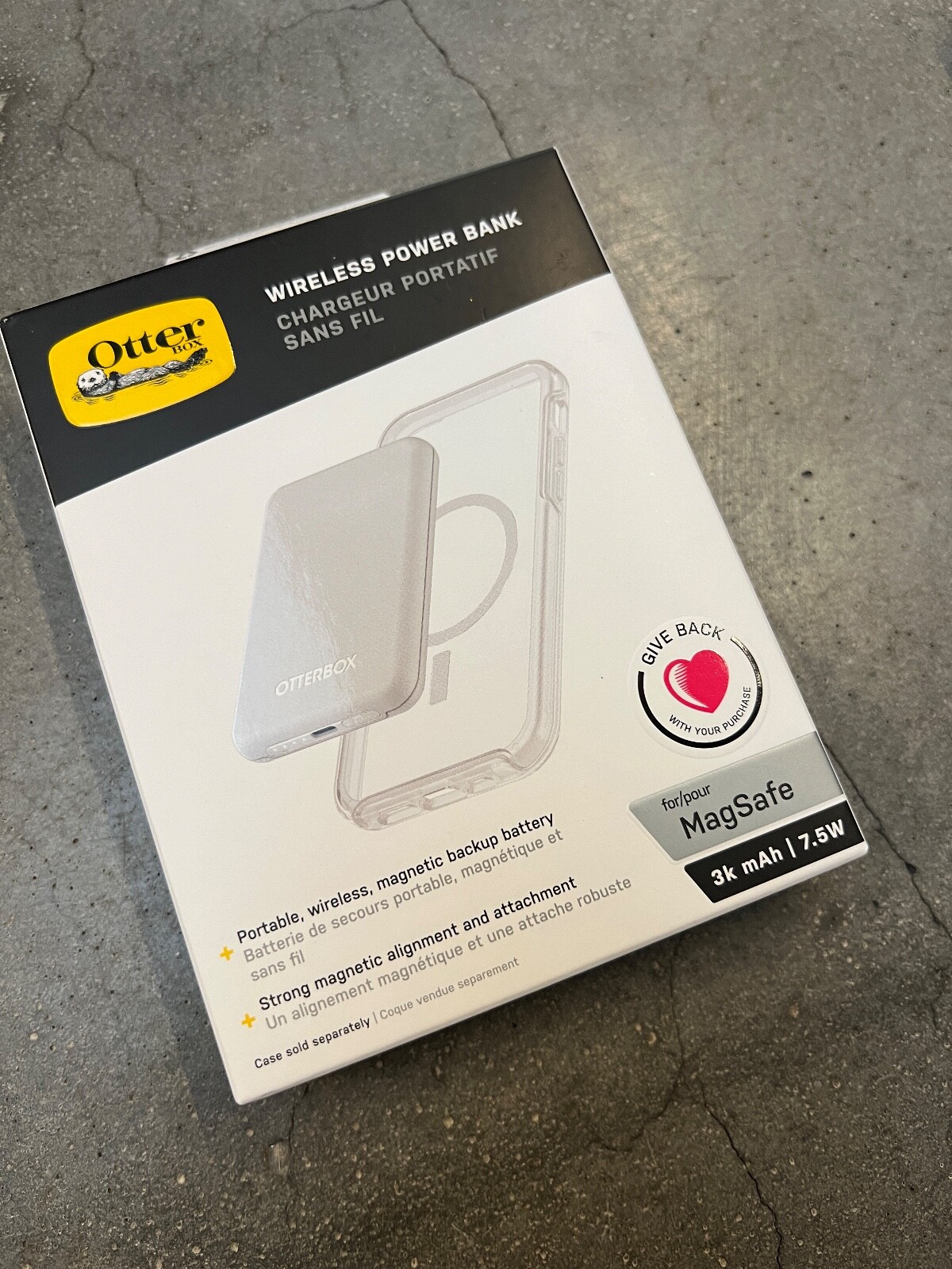 Brand New - Otterbox Wireless Power Bank for Magsafe - White-image