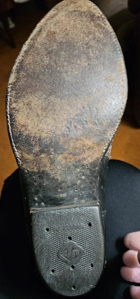 Botas Dan Post 6628 Hechas en España Diamondback Piel de Serpiente Talla 12. Foto 3 de 4