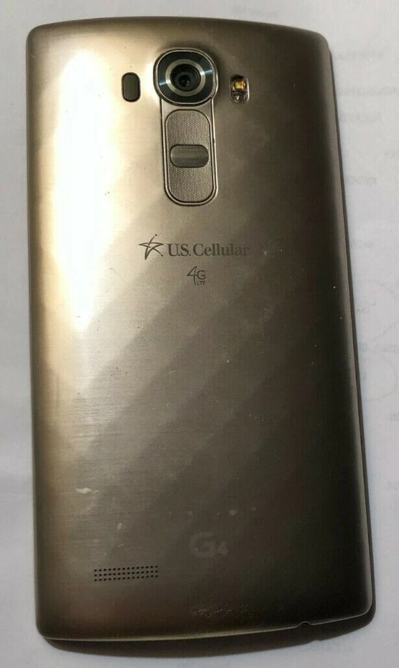  LG G4 US991 32GB Gold US Cellular Phone PARTS REPAIR Very Good Used No Power - Image 2 of 2