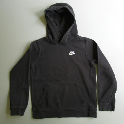 kids black hooded sweatshirt