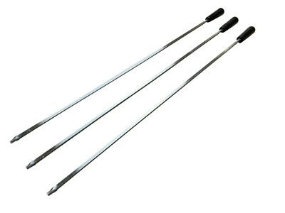 Ersatz Edelstahl Zypriotischer Holzkohlegrill Drehspieß Spieße x 3