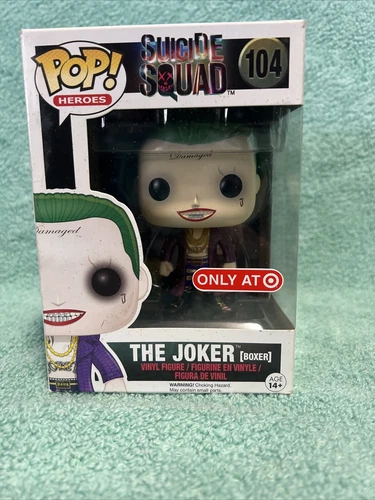 Funko POP! Suicide Squad Vinyl Figure - THE JOKER (Boxer) #104