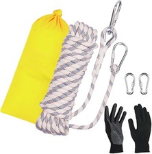 Static Climbing Rope - Heavy Duty Climbing Rope for Rock Climbing, Tree Climbing