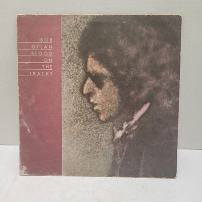 Bob Dylan Blood On the Tracks, Vinyl Record CBS 1974 Untested Sold For Wall Art