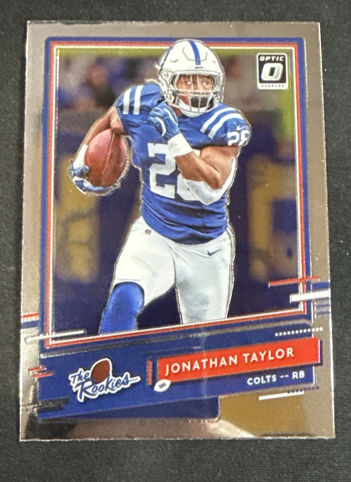 2020 Panini Donruss Optic - The Rookies Jonathan Taylor #TR-JT (RC)