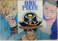 Luffy & Ace Onepiece CCG Premium Redemption Chase Trifold Booklet Glittered