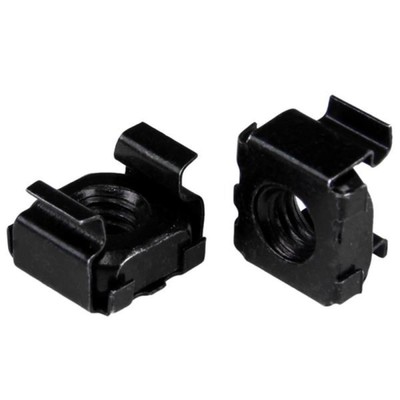 50 Pkg M6 Cage Nuts STARTECH CABCAGENUT6B (0065030862158)