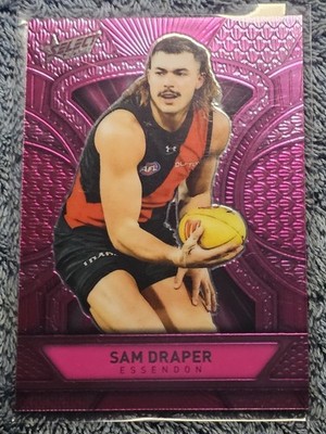 2025 AFL Select Footy Stars Pink Dragon Sam Draper Essendon Bombers LDP21