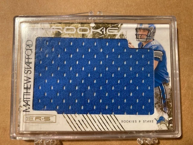 Donruss Matthew Stafford Football Serial Numbered Sports Trading