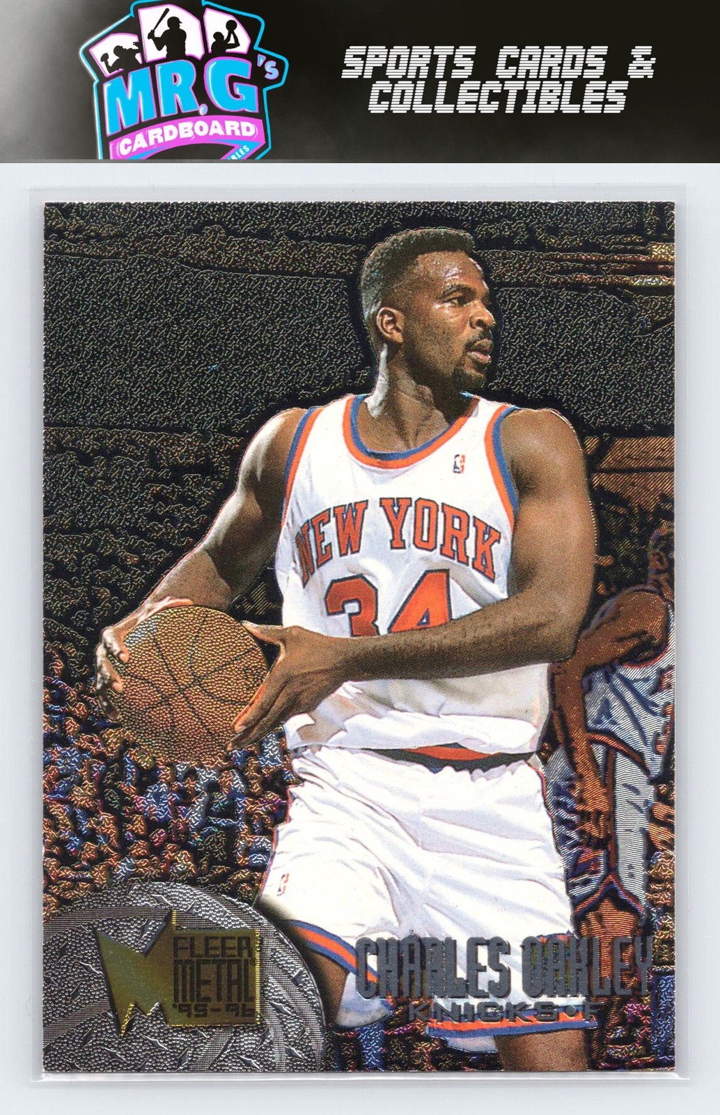 1995-96 Metal #73 Charles Oakley