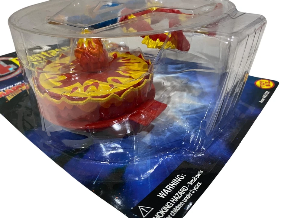 Fantastic Four Human Torch Johnny Storm Marvel Action Hour 1996 ToyBiz Figura NE Foto 3 de 3