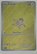 Slakoth IR 212/191 Scintille Urgenti Illustrazione Carta Pokémon Rara