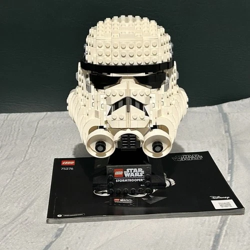 LEGO Star Wars Stormtrooper Helmet Complete Set | 75276 With Manual Ages 18+