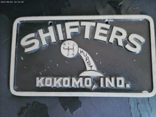 VTG SPEED GEMS Hot ROD HURST SHIFTERS Car Club Plaque ORIGINAL SPEED SHOP PROP
