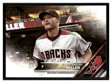 2016 Topps Update #US109 Shelby Miller Arizona Diamondbacks Baseball Card 34610