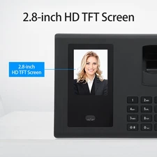 Biometric Time Clock Attendance Machine For Employees Access Control DVPF