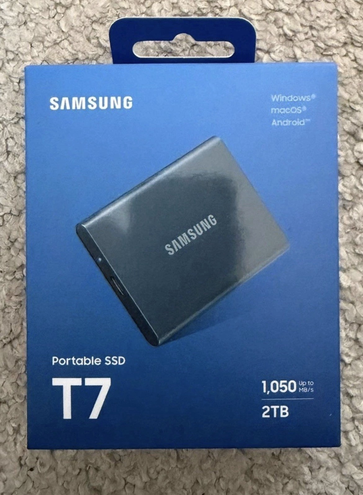 Samsung Portable Ssd T7 Shield Usb 3.2 Gen 2 1Tb 1 Tb Black Mu-Pe1t0s/Eu - Image 2