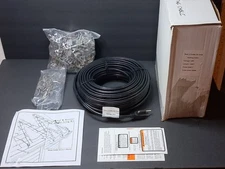 160ft Roof and Gutter Heat Cable Kit , De-icing, 120V, 5w/ft