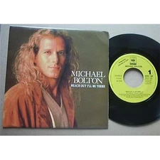 MICHAEL BOLTON REACH OUT I'LL BE THERE 7" PROMO WITH P/S SPANISH