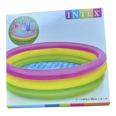 Intex Sunset Glow Pool - Planschbecken (147 x 33 cm) NEU & OVP