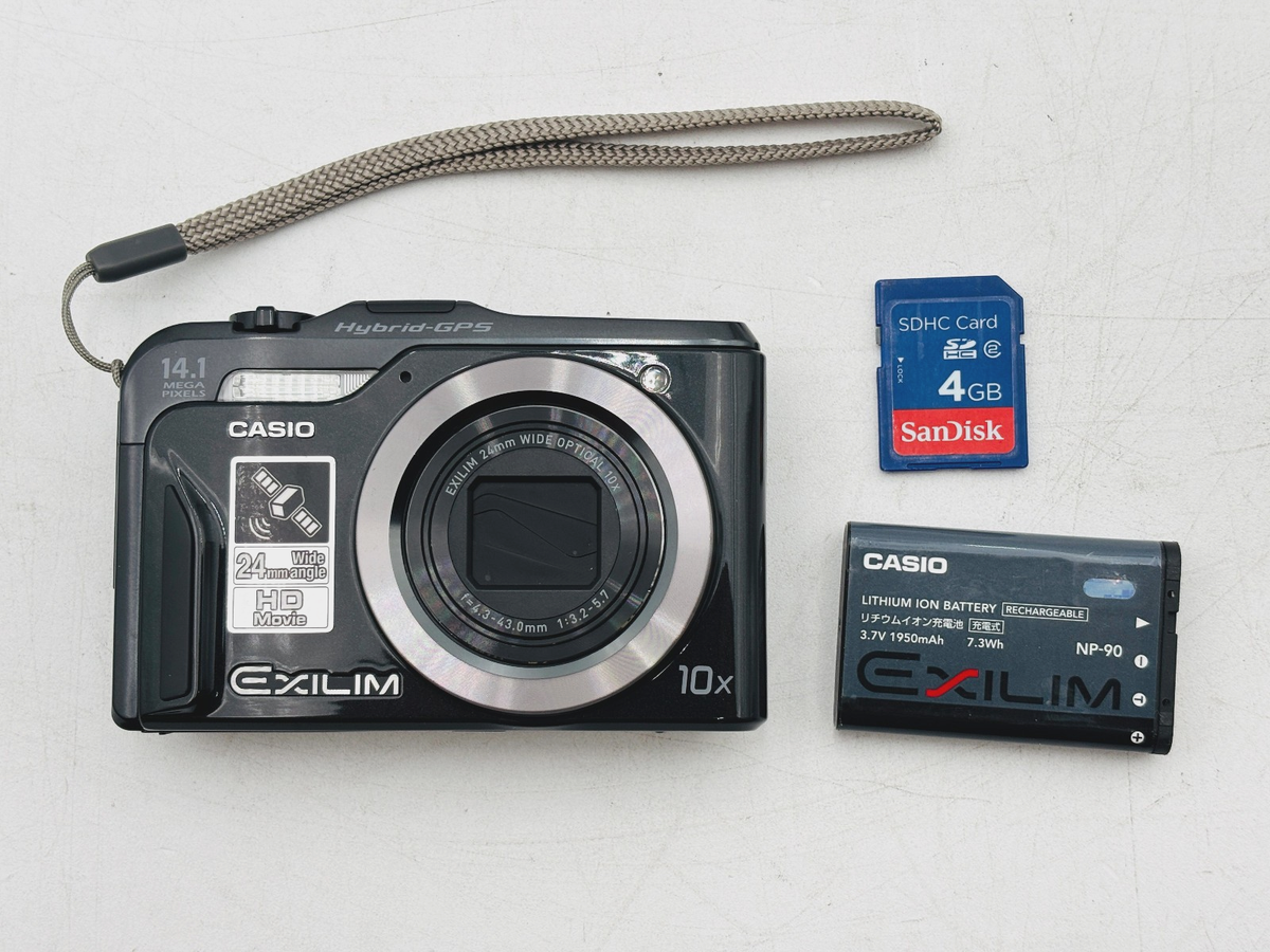 Casio EX-H20G 14.1MP Digital Camera - Black for sale online