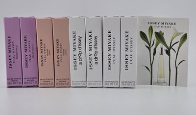 Issey Miyake L'Eau d'Issey /Pivoine/Solar Violett/a Drop d´issey  8 Stück
