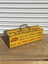 Vintage 1963 Anco by Anderson Pump Island Wiper Blade Service Kit Metal Tool Box