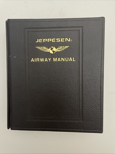 JEPPESEN Airway Manual Services United States 1 Spiral Binder HUGE - Picture 2 of 8