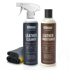 Leather Cleaner Kit Set 2x16oz Conditioner Skin Care treatment
