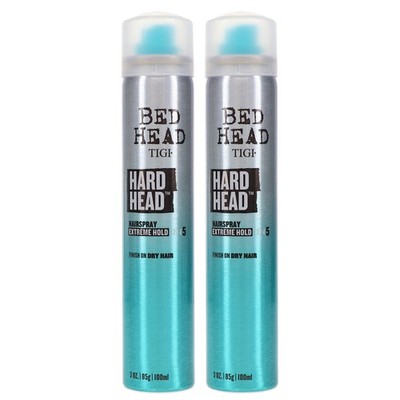 TIGI Bed Head Hard Head Hair Spray 3 oz 2 Pack