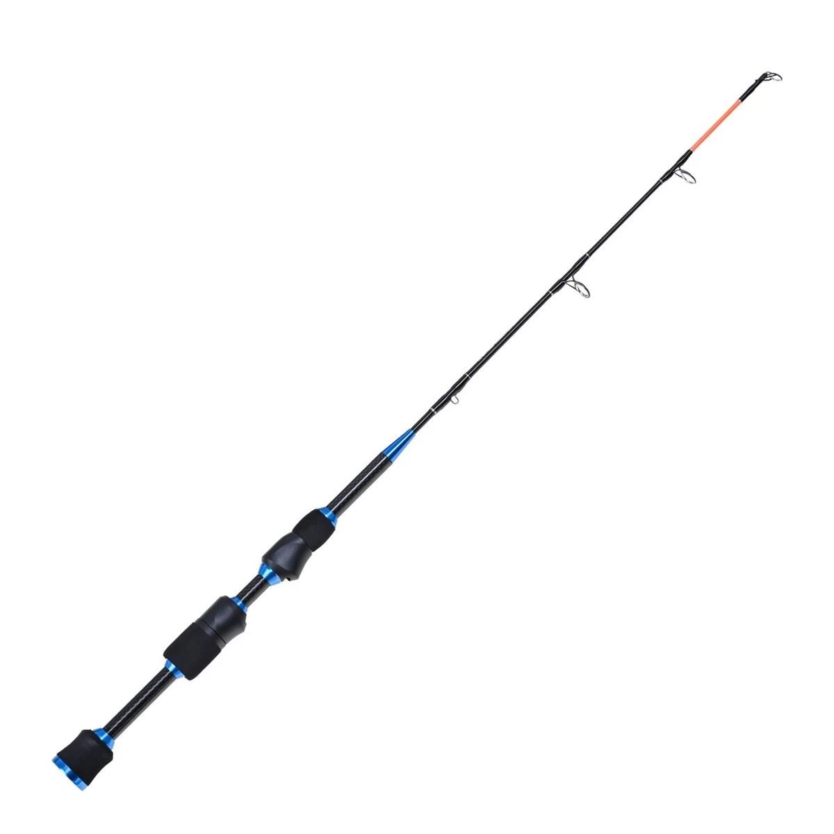 70cm Portable Winter Ice Fishing Rods Combo Casting Solid Hard Rod Fishing