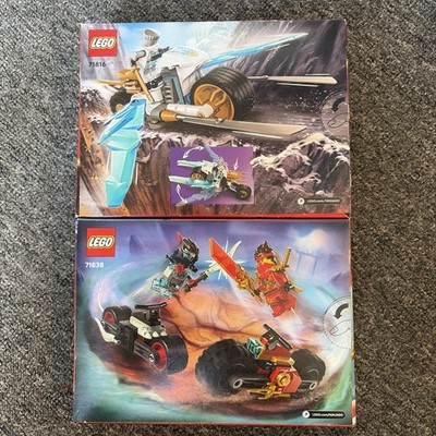 Lego Ninjago Dragon's Rising ZANE'S Ice Cycle (71816) Kai's Speed