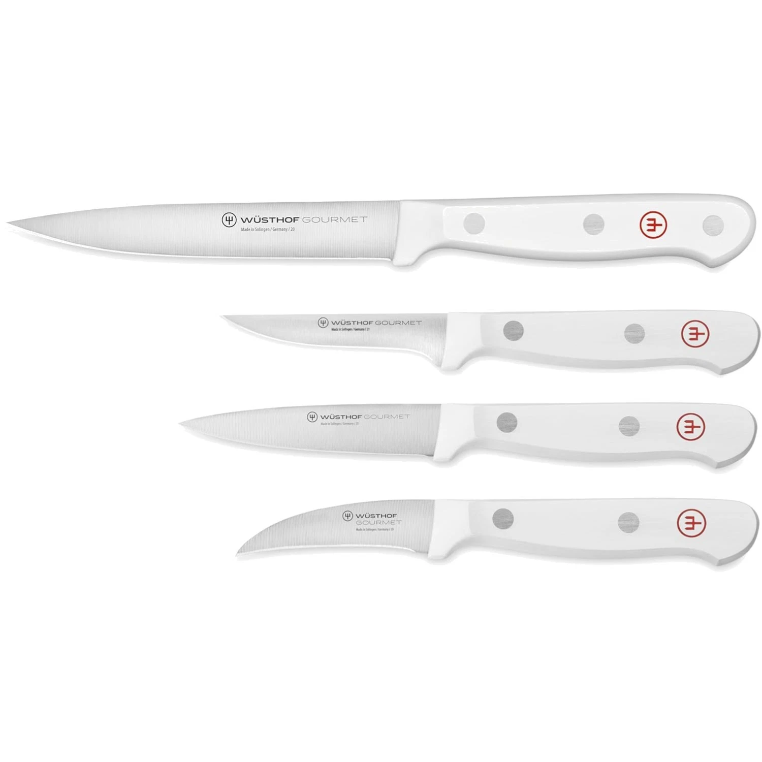 Gourmet White 4-Pc Prep Knife Set
Opens in a new window or tab