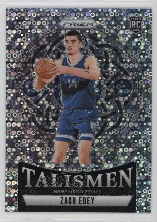 2024-25 Panini Prizm Talismen Fast Break Prizm Zach Edey #21 11qd