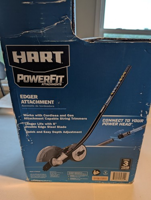 #ad #ad HART PowerFit Edger Attachment HTEDGVNM New In Box Sealed $48.87